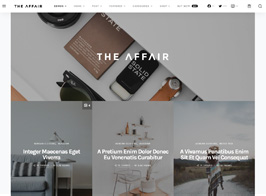 The Affair – Creative Theme for Personal Blogs and Magazines