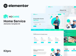 Hocare – Home Service Elementor Template Kit
