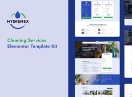 Hygienex – Cleaning Services Elementor Template Kit