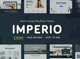 Imperio – Business, E-Commerce, Portfolio & Photography WordPress Theme