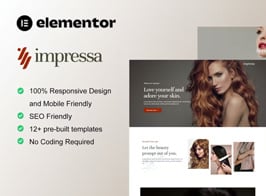 Impressa – Personal Stylist & Makeup Service Elementor Template Kit