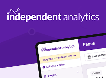 Independent Analytics Pro – Google Analytics Alternative for WP