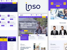 Inso – Insurance Business Elementor Template Kit