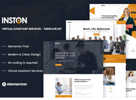 Inston – Virtual Assistant Services Elementor Template Kit