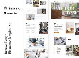 InterSign – Interior Design & Architecture Elementor Template Kit