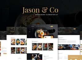 Jason & Co – Restaurant & Cafe Elementor Template Kit
