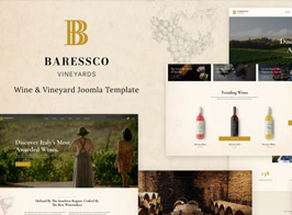 Baressco – Wine, Vineyard & Winery Joomla Template
