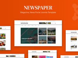 Newspaper – Magazine, News Joomla 4 Template