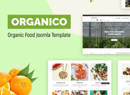 Organico – Organic Food & Farm Joomla 4 Template