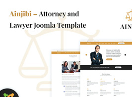 Ainjibi – Attorney and Lawyer Joomla Template