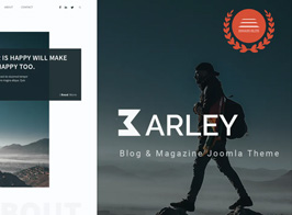 Barley – Blog and Magazine Joomla Theme