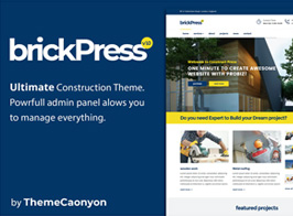 BrickPress – Construction & Business Joomla Templa