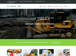 Constructo – Construction Joomla Template