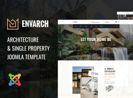 EnvArch – Architecture and Single Property Joomla