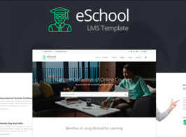eSchool – Education & Joomla LMS Template