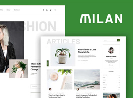 Milan – Blog and Magazine Joomla Theme