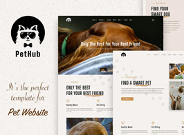 PetHub | Dog, Cat Care & Veterinary Joomla 5 Template