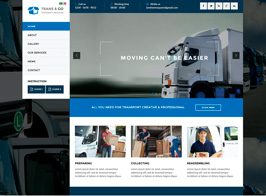 TransGo – Transport & Logistics Joomla Template