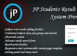 JP Students Result Management System Premium
