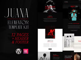 Juana – Fashion Store Elementor Template Kit