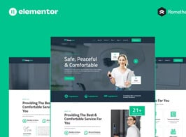 Kangkunci – Locksmith & Security System Elementor Pro Full Site Template Kit