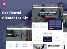 Kareta – Car Rental Services Elementor Template Kit