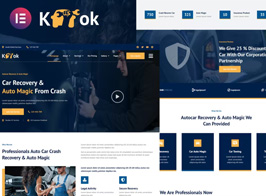 Ketok – Auto Detailing & Repair Business Elementor Pro Template Kit
