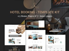 KingHo – Hotel Booking Elementor Template Kit