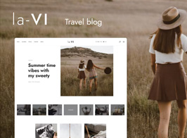 laVi – Travel Blog Elementor Template Kit
