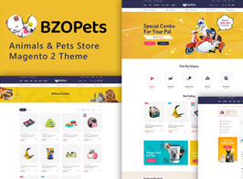 BzoPets – eCommerce Animals & Pets Store Magento 2 Theme