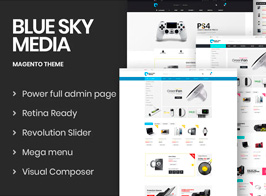 Bluesky – Media Responsive Magento 2 Theme