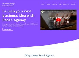 Mai Reach – Theme for the Genesis Framework
