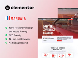 Mangata – Car Painting & Repair Elementor Template Kit
