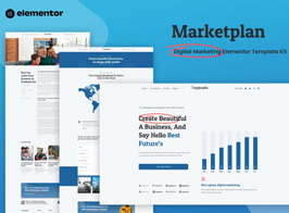 Marketplan – Digital Marketing Elementor Template Kit