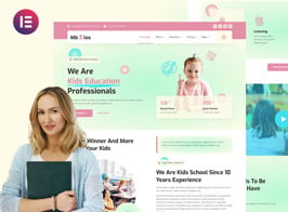 Mbolos – Kids School Profile & Promotion Elementor Template Kit