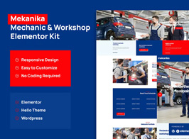 Mekanika – Mechanic and Workshop Company Template Kit
