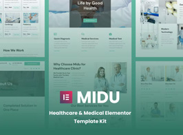 Midu – Healthcare & Medical Elementor Template Kit