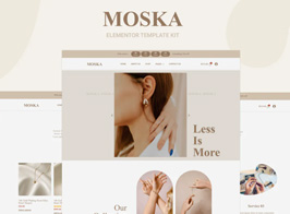 Moska – Fashion Jewelry Store WooCommerce Elementor Template Kit