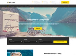 Motopress Campterra – Camping WordPress Theme for Outdoor Adventure Site