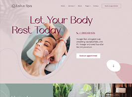 Motopress Lotus Spa – The Vibrant Salon & Spa WordPress Theme