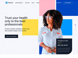 Motopress Medmix – The Ultimate Medical WordPress Theme