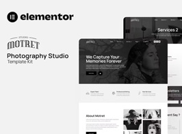 Motret – Digital Marketing Elementor Template Kit