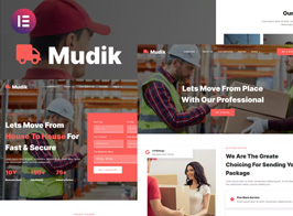Mudik – Moving & Transportation Services Elementor Template Kit