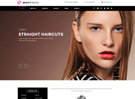 Beauty Salon Muse Template