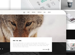 Edda – Responsive Creative Portfolio Muse Template