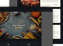 Evory – Responsive Restaurant Adobe Muse Template