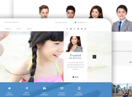 Insurance Services Adobe Muse Template
