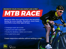 MTB Race – Mountain Bike Racing / Cycling site Muse Template