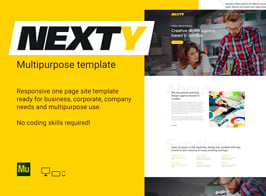 Nexty – Multipurpose Portfolio / Agency Muse Template