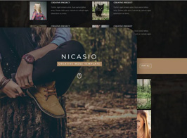 Nicasio Creative Muse Template
